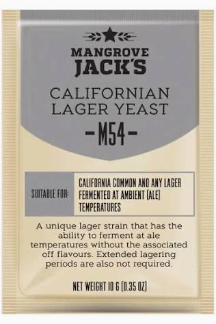 Öljäst, Mangrove Jacks M54 CALIFORNIAN LAGER 10g