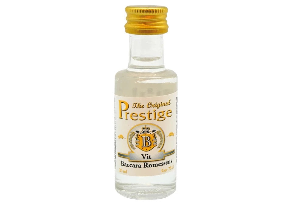 Prestige White Baccara Rom Essens Mjuk Ljus Romessens För Hemmagjord Vit Rom Med Subtil Sötma