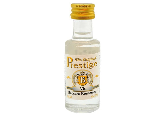 Prestige White Baccara Rom Essens Mjuk Ljus Romessens För Hemmagjord Vit Rom Med Subtil Sötma