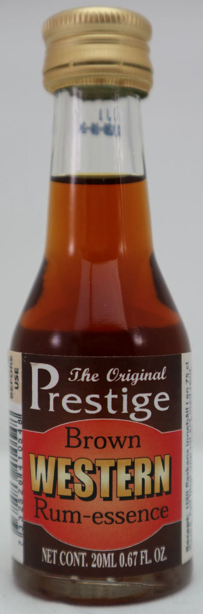 Prestige Brown Western Rom Essens För Hemma Bryggning Och Cocktailbas Med Fyllig Djup Smak