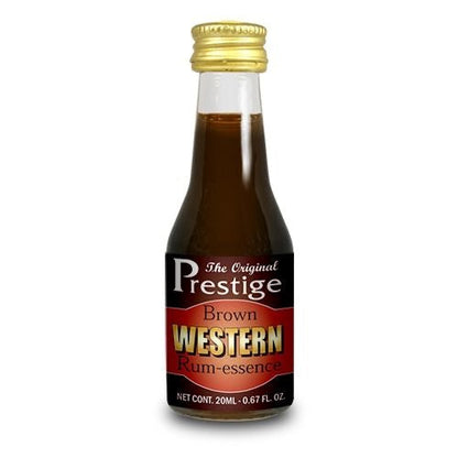 Prestige Brown Western Rom Essens För Hemma Bryggning Och Cocktailbas Med Fyllig Djup Smak