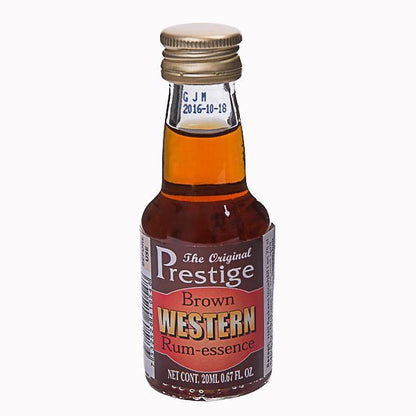 Prestige Brown Western Rom Essens För Hemma Bryggning Och Cocktailbas Med Fyllig Djup Smak