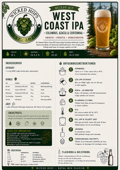 DME - West Coast IPA 10L
