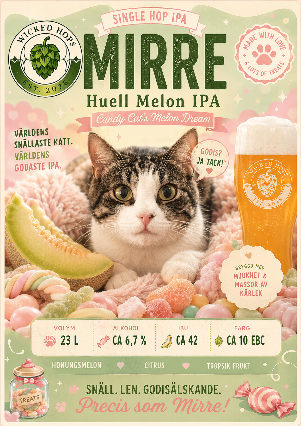 Allgrain - Mirre, Melon Single Hop IPA